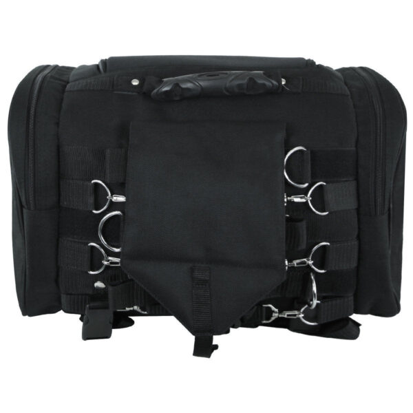 Vance VS381 Black Nylon Motorcycle Trunk Bag - Image 2