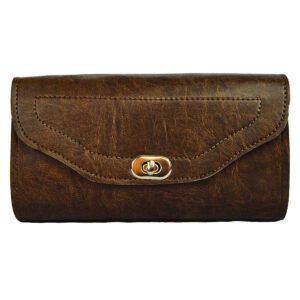 Vance VS105DB Distressed Brown Motorcycle Toolbag Handlebar Bag