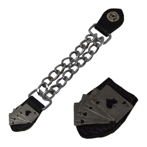 Vance Leather Biker Motorcycle Vest Extenders ( 4 Pack ) - Image 2