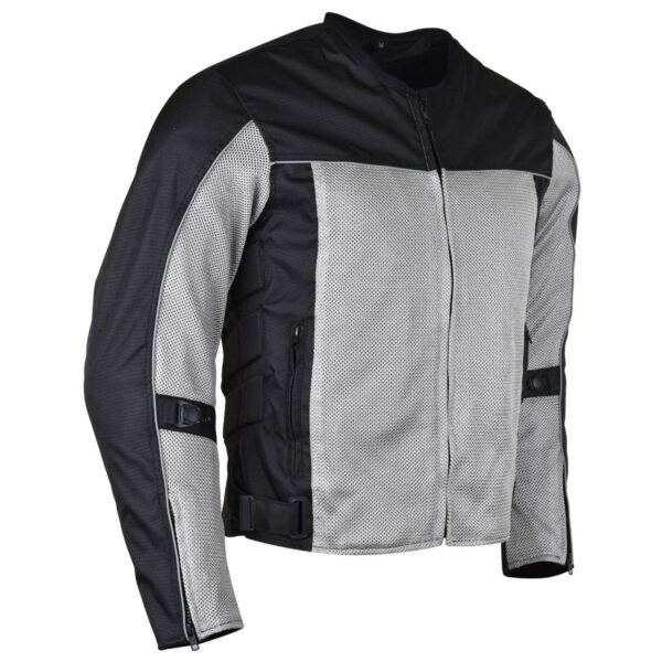 Vance Velocity 3-Season Mesh Motorcycle Jacket with CE Armor & Removeable Liner. - Image 6