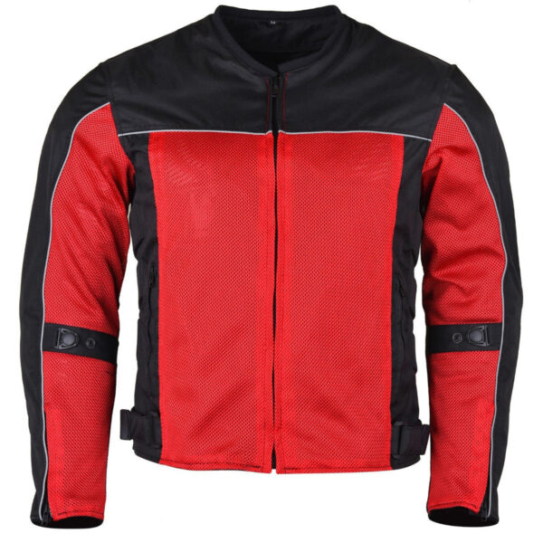 Vance Velocity 3-Season Mesh Motorcycle Jacket with CE Armor & Removeable Liner. - Image 11