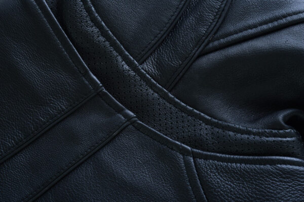 Vance Leather Womens Black Soft Cowhide Leather Sporty Scooter Crossover Biker Motorcycle Riding Jacket - Image 6