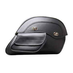 Deluxe Throwover External Pocket Saddlebags for Motorcycles