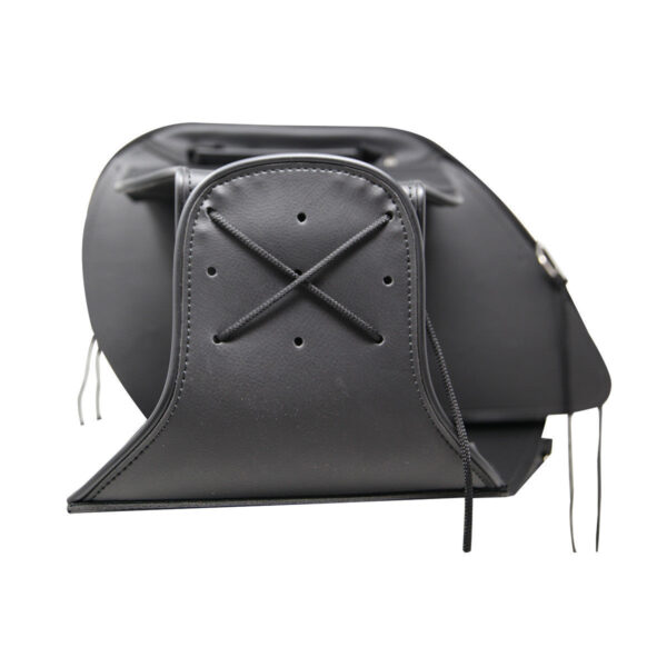 Deluxe Throwover External Pocket Saddlebags for Motorcycles - Image 3
