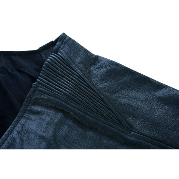 Vance Leather Unisex Black Zip-out Insulated Pants Style Biker Leather Motorcycle Chaps - Image 11