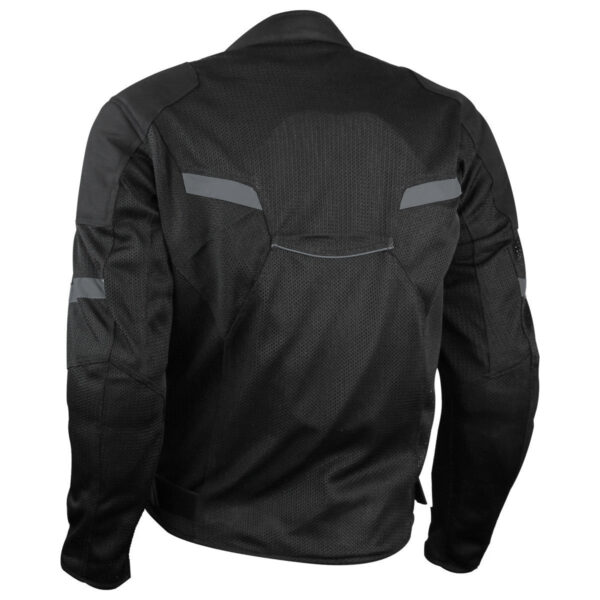 Advance Vance Mens All Weather Season CE Armor Mesh Motorcycle Jacket - Image 2