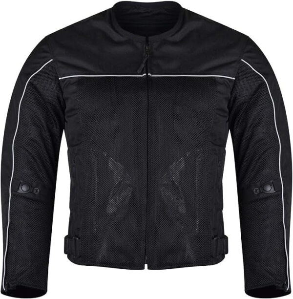 Vance Velocity 3-Season Mesh Motorcycle Jacket with CE Armor & Removeable Liner. - Image 17