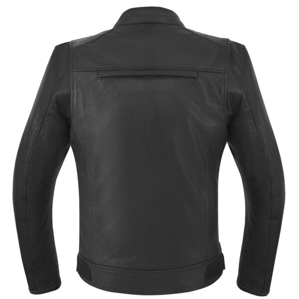 High Mileage Mens Dual Conceal Carry Vented Sport Style Cowhide Leather Biker Motorcycle Riding Jacket - Image 6
