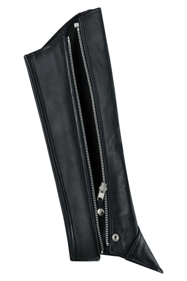 Women's Buffalo Milled Half Leather Chaps - Image 2