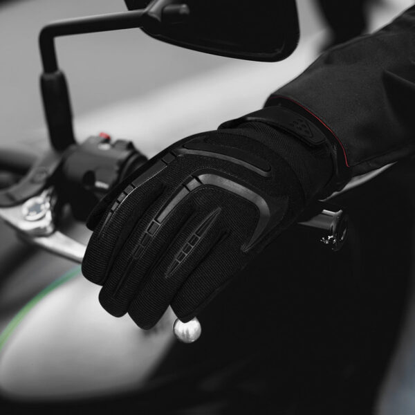 Vance Textile Burner Lite Mens Textile Motorcycle Gloves with High Density Palm Padding - Image 5