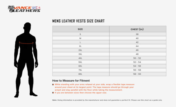 Mens Black Premium Cowhide Leather Motorcycle Vest With Quick Access Conceal Carry Pockets - Image 8